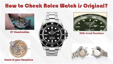 come verificare rolex originale|how to check for rolex.